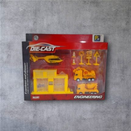 Ігровий набір "Будівельна техніка" DIE-CAST
